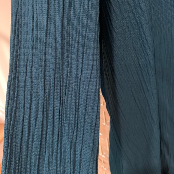 🫐 Vintage 80s grandma dark turquoise matching set - Picture 7 of 10